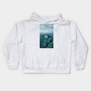 Kitty and the city Kids Hoodie